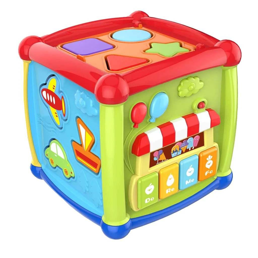 Φωτογραφία προϊόντος: Luna Toys ΚΥΒΟΣ ΔΡΑΣΤΗΡΙΟΤΗΤΩΝ 15,8Χ15,8Χ19ΕΚ LUNA