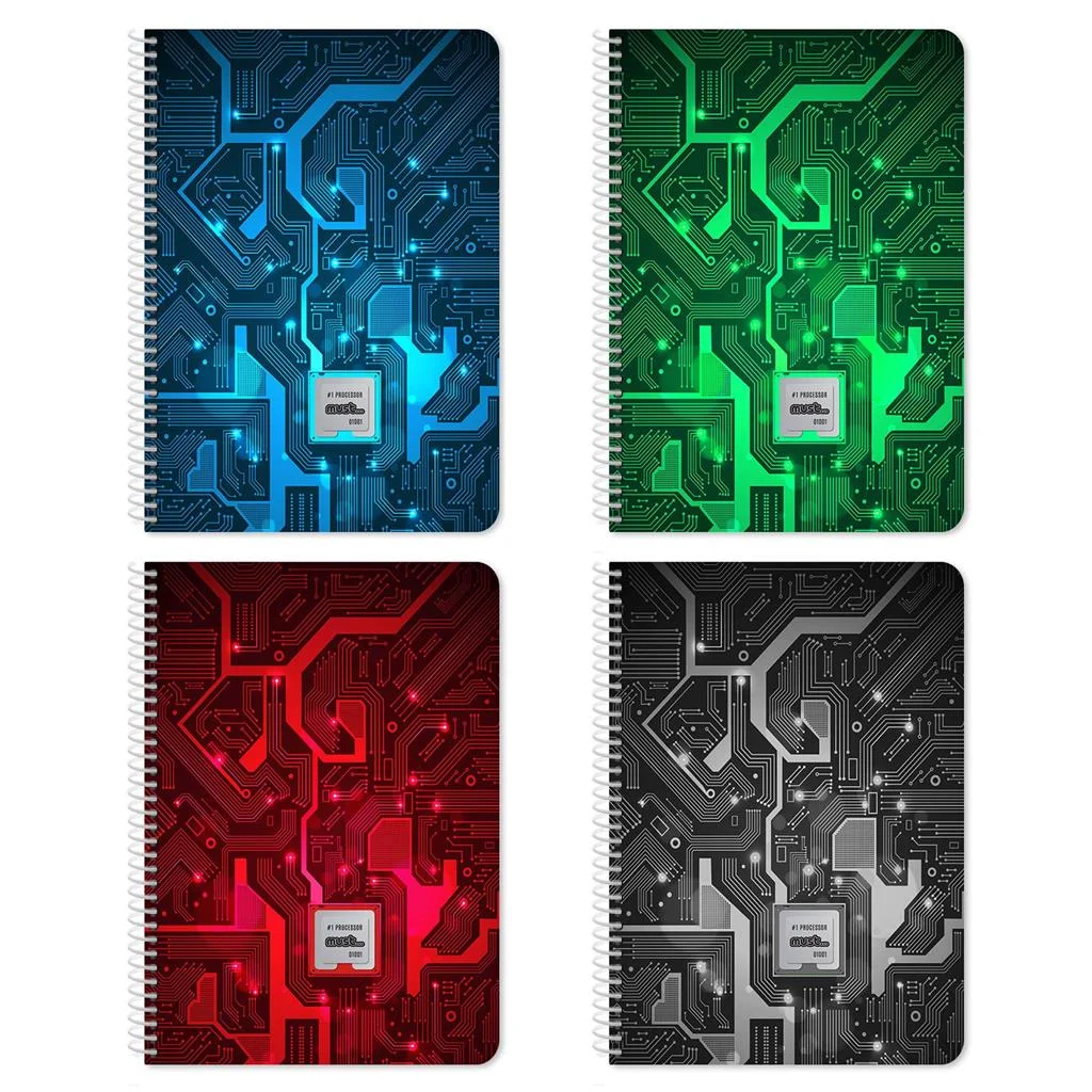 Φωτογραφία προϊόντος: ΤΕΤΡΑΔΙΟ ΣΠΙΡΑΛ 17X25 MUST CPU 2 ΘΕΜΑΤΣ 60 ΦΥΛΛΑ (ΤΥΧΑΙΑ ΕΠΙΛΟΓΗ ΣΧΕΔΙΟΥ)