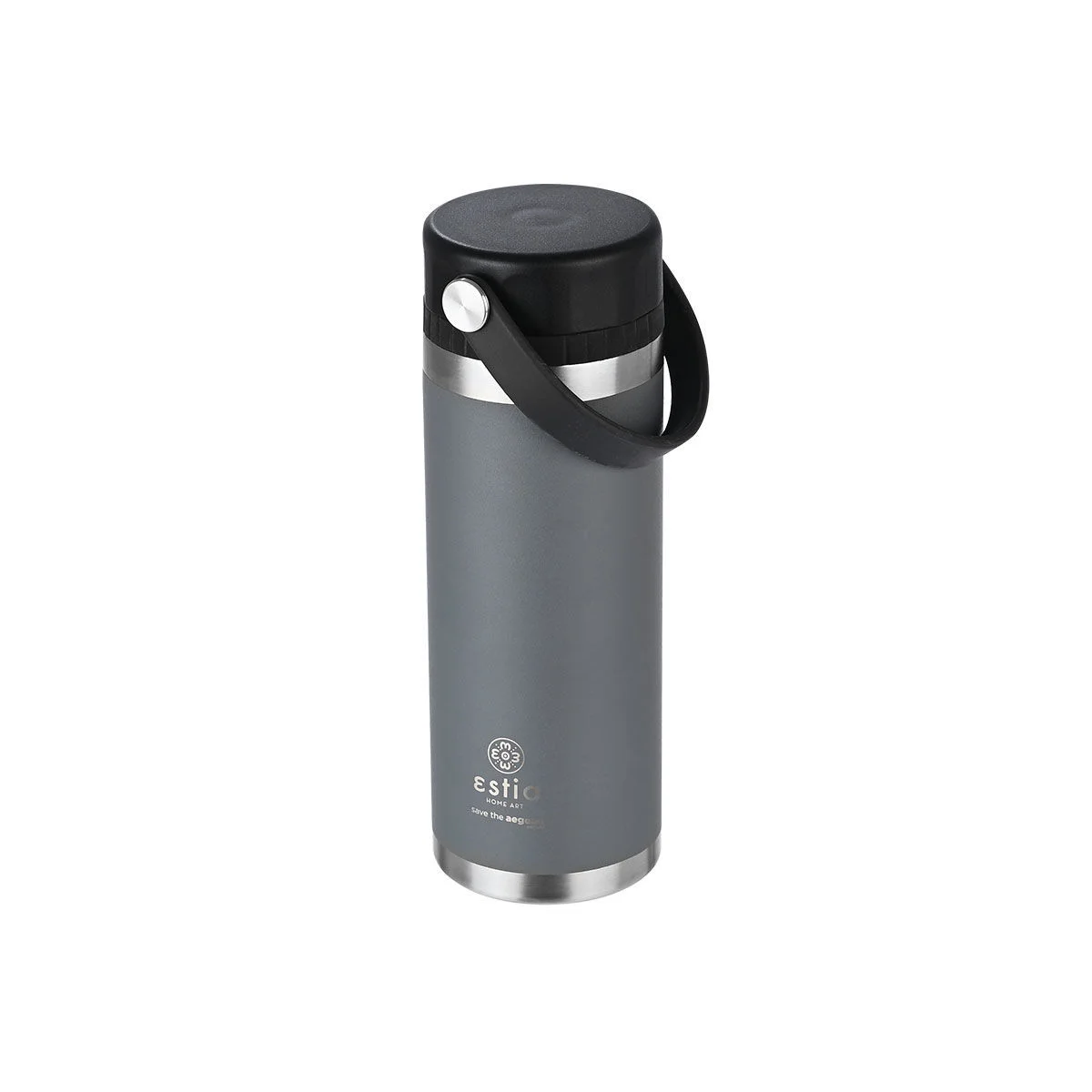 Φωτογραφία προϊόντος: estia ΘΕΡΜΟΣ TRAVEL CHUG SAVE THE AEGEAN 500ml FJORD GREY