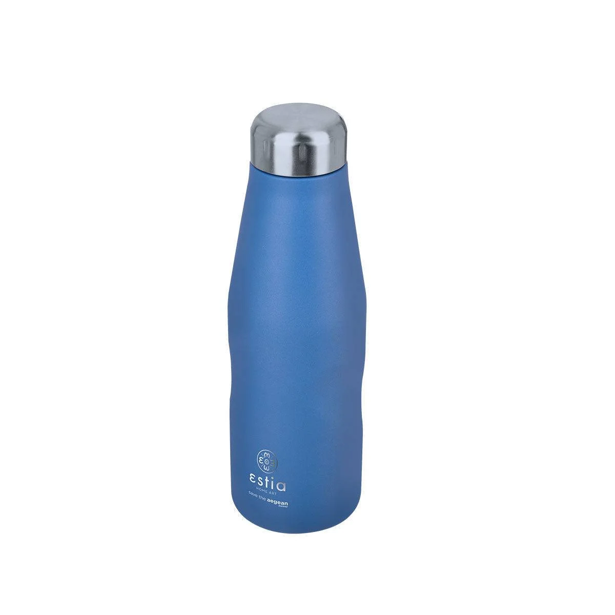 Φωτογραφία προϊόντος: estia ΘΕΡΜΟΣ TRAVEL FLASK SAVE THE AEGEAN 500ml DENIM BLUE
