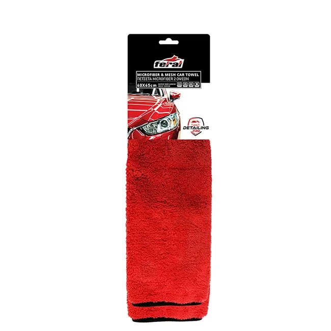 Φωτογραφία προϊόντος: Πετσέτα microfiber detailing pro Feral 2 όψεων 40x45cm 1τμχ
