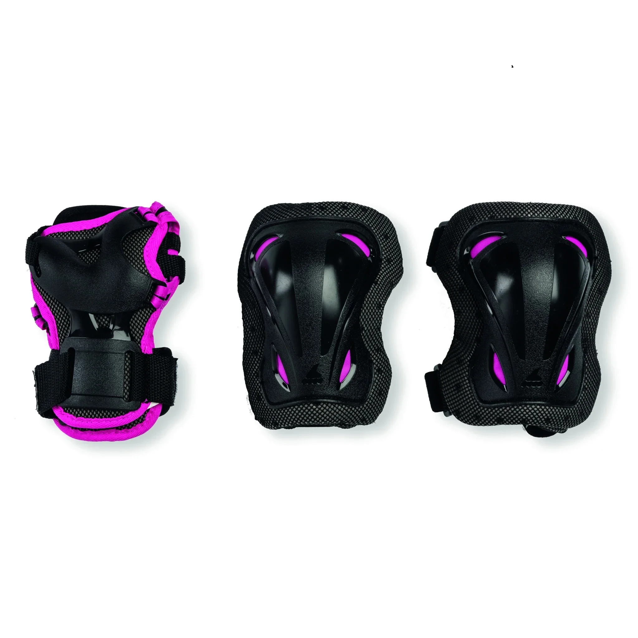 Φωτογραφία προϊόντος: POLLERBLADE ROLLERBLADE Παιδικά Προστατευτικά Junior 3pack για κορίτσι - Μαύρο/Ροζ 43.069P03