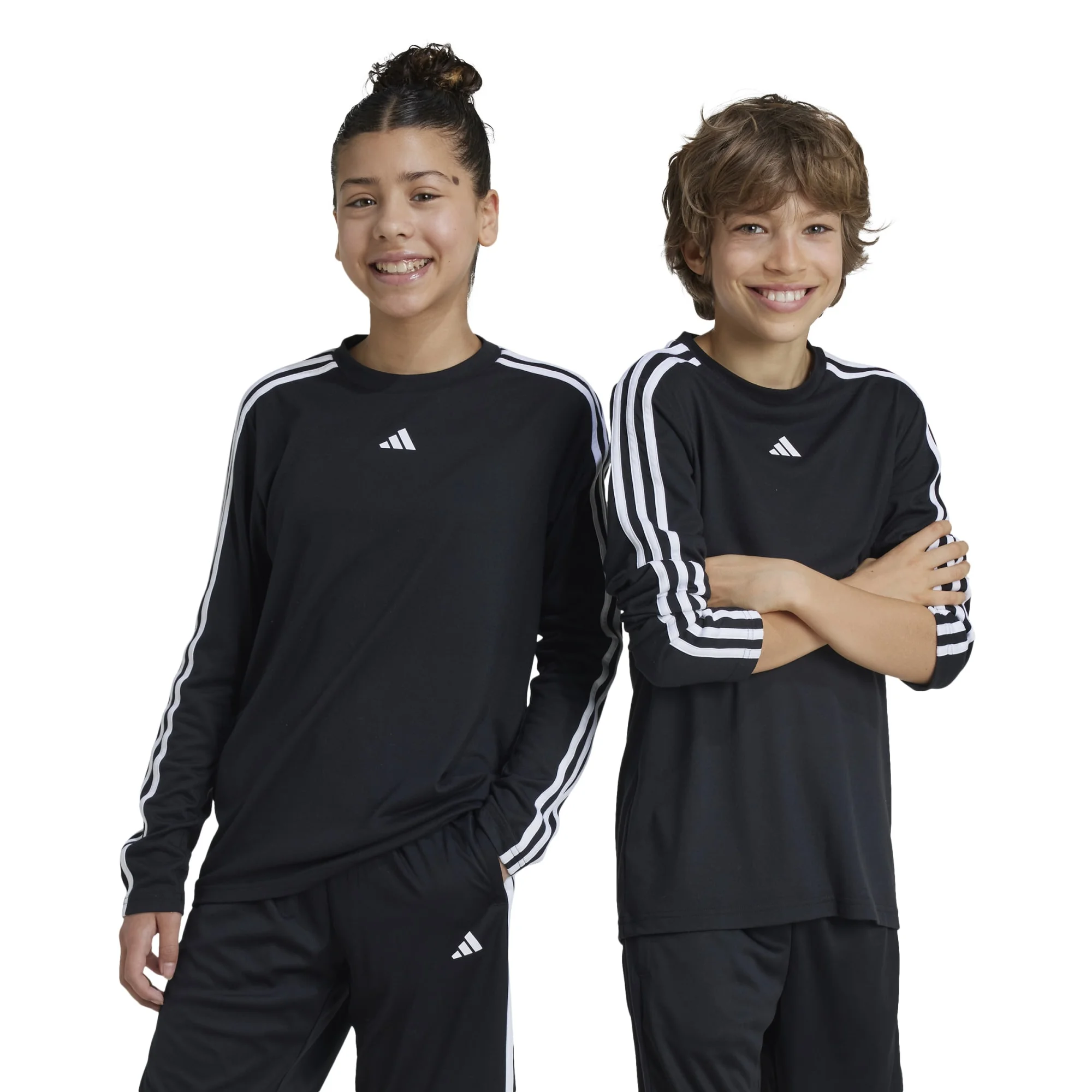 Φωτογραφία προϊόντος: Adidas Train Essentials Logo Regular Fit Longs Sleeve Tee Kids IW0846 Μαύρη