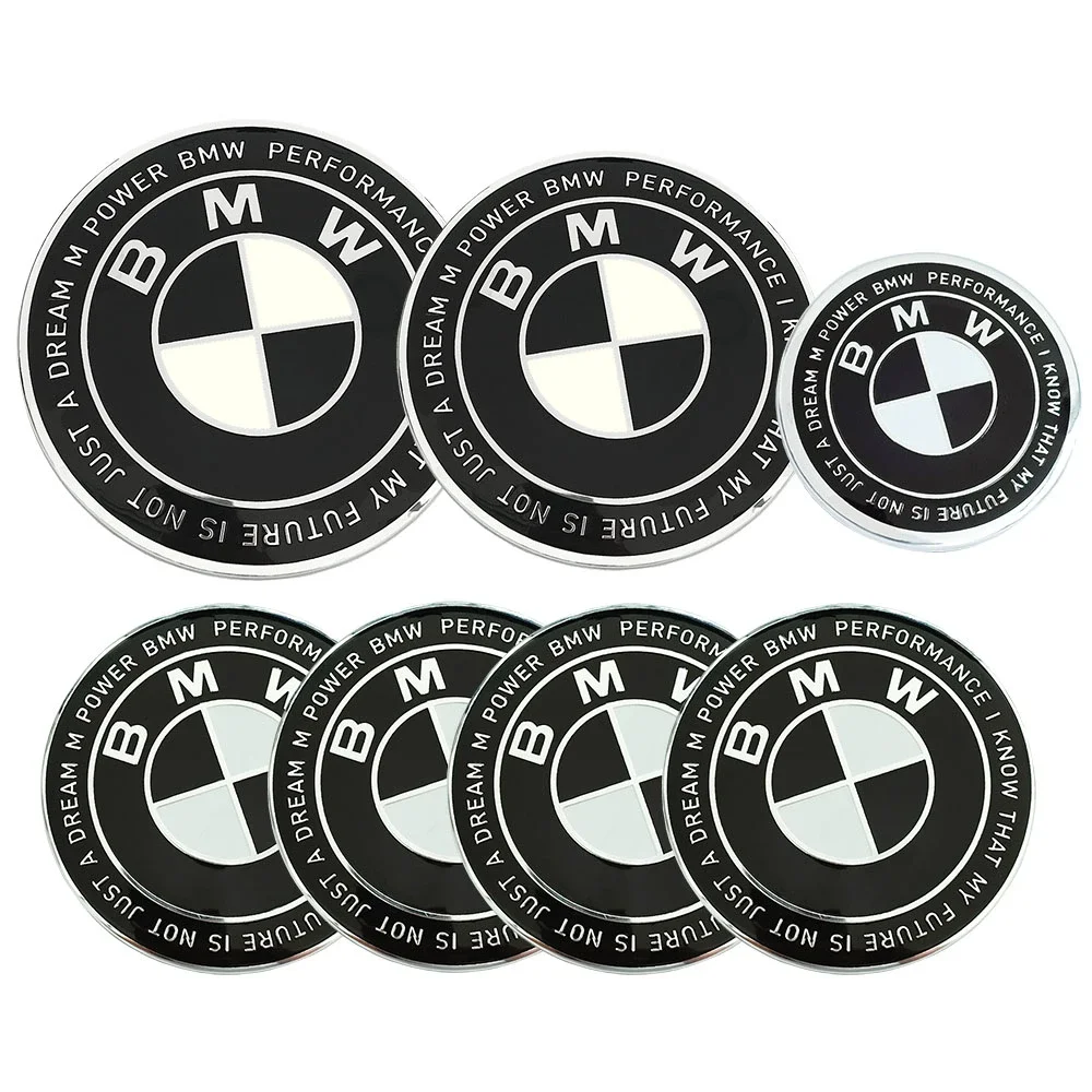 Φωτογραφία προϊόντος: OEM BMW M Performance 50th Anniversary Black σετ 7τμχ