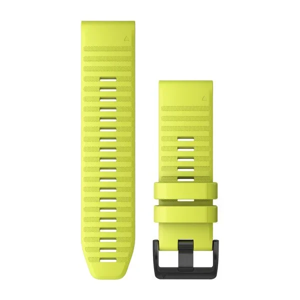 Φωτογραφία προϊόντος: GR Garmin QuickFit 26 Watch Band Amp Yellow Silicone έως 12 άτοκες δόσεις ή 24 δόσεις