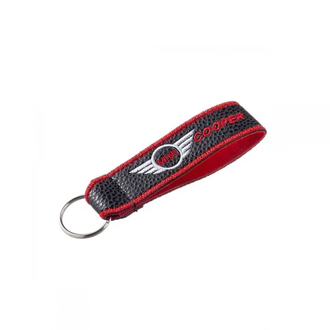 Φωτογραφία προϊόντος: OEM Μπρελόκ κλειδιών τεχνόδερμα κεντητό δύο όψεων Mini