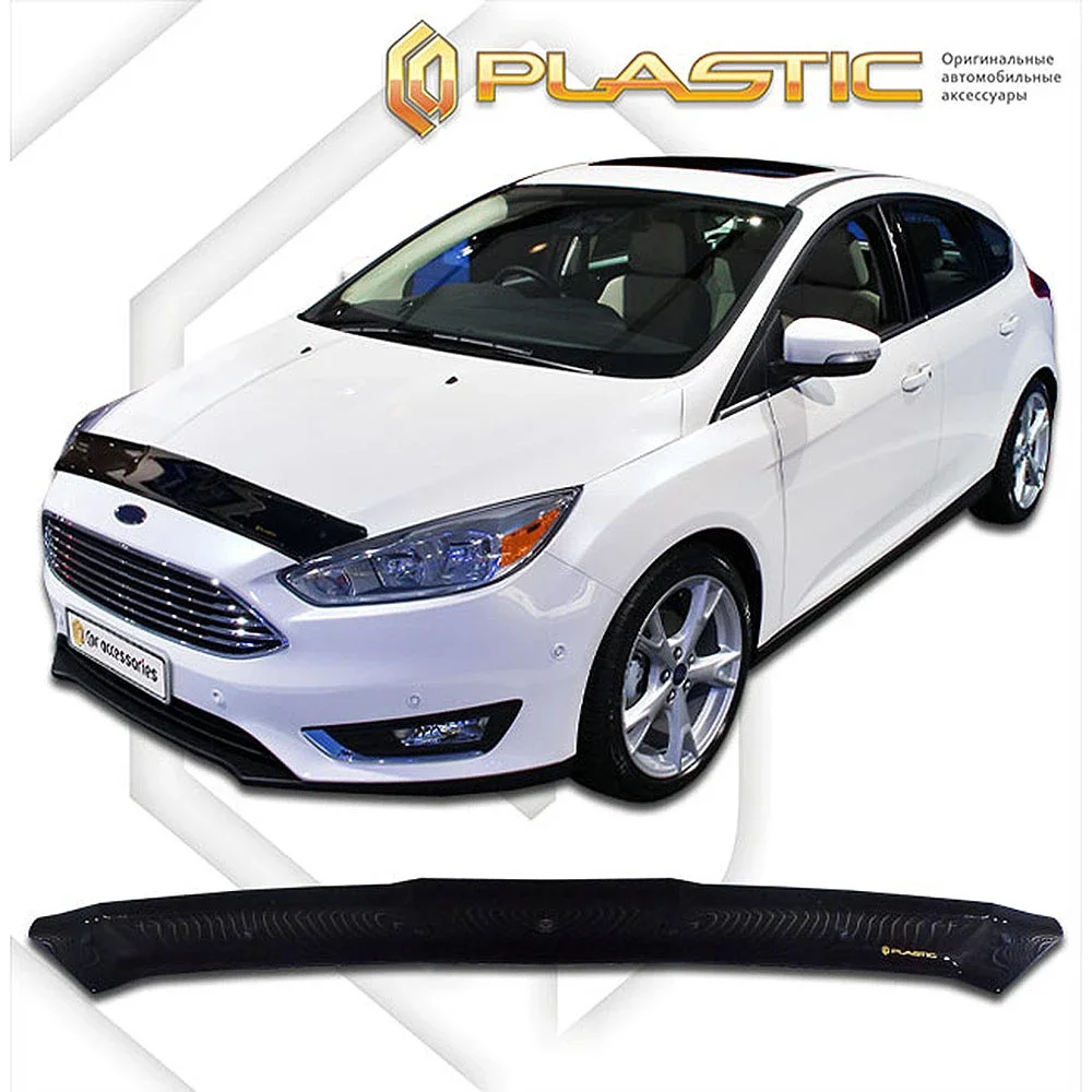 Φωτογραφία προϊόντος: Ανεμοθραύστης καπό CA Plastic για Ford Focus III Sedan (2015+) Facelift