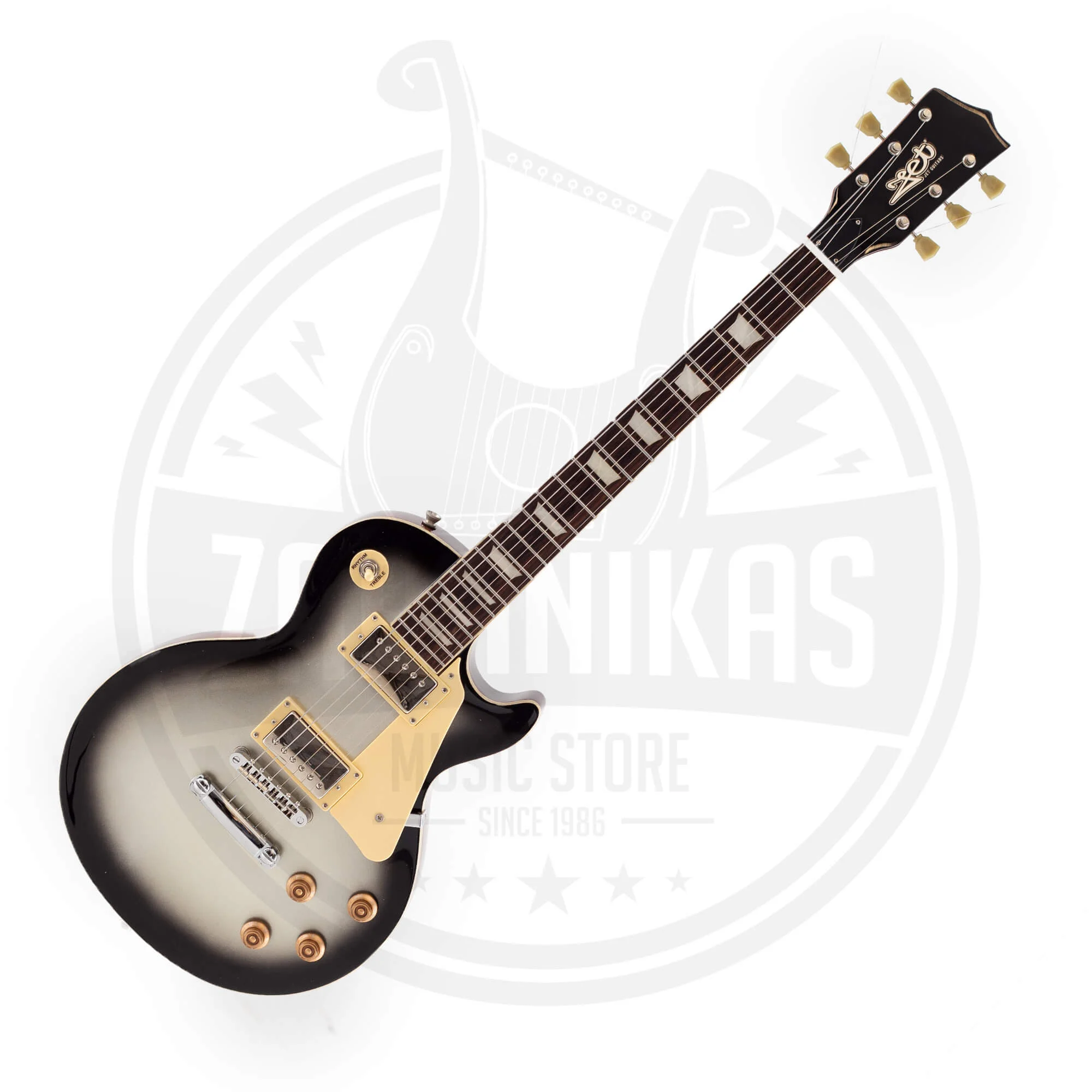 Φωτογραφία προϊόντος: JET Guitars JET JL-500 SLB Les Paul Ηλεκτρική Κιθάρα Silverburst