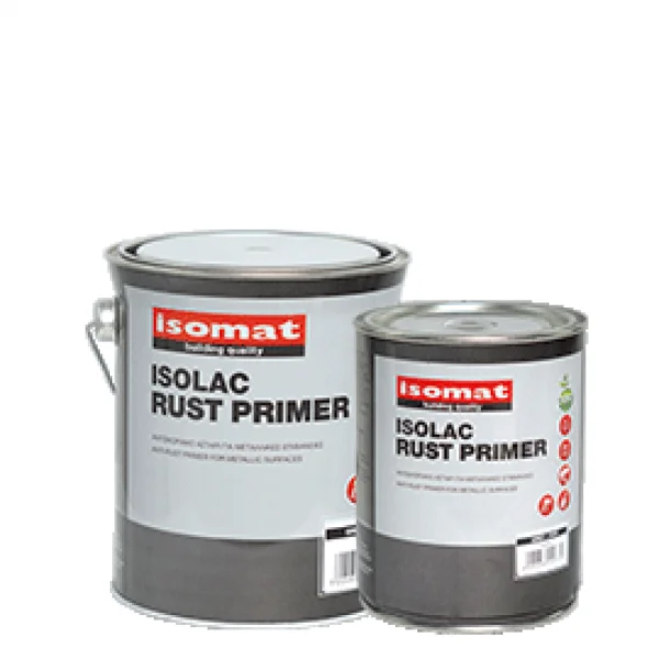 Φωτογραφία προϊόντος: ISOLAC RUST-PRIMER,0,75 LT ISOMAT Αντισκωριακό αστάρι για μεταλλικές επιφάνειες white