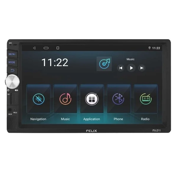 Φωτογραφία προϊόντος: FELIX 7'' Inch 2 DIN MP5 ANDROID MULTIMEDIA PLAYER FX-211