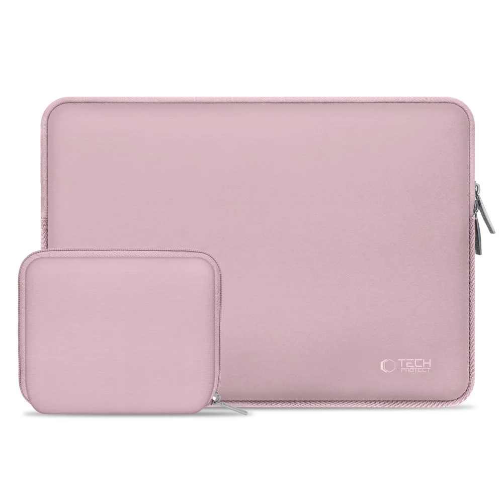 Φωτογραφία προϊόντος: Tech-Protect Θήκη Neoslim MacBook / Laptop 15-16 & Τσαντάκι Dusty Rose