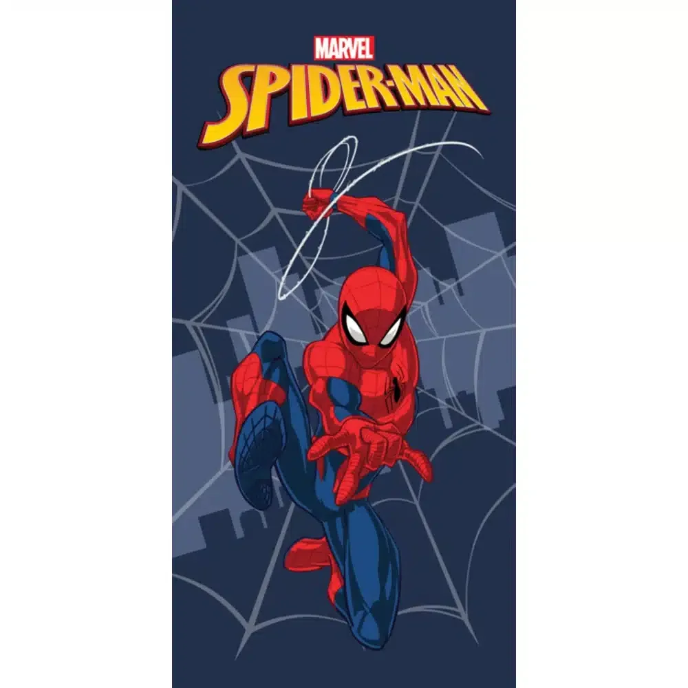 Φωτογραφία προϊόντος: BOREA Πετσέτα Θαλάσσης Microfiber Spiderman Dark