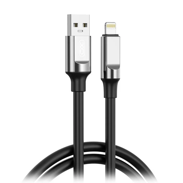 Φωτογραφία προϊόντος: XO Καλώδιο USB High-Speed Α αρσ. - Lightning αρσ., 1.00m σε μαύρο χρώμα