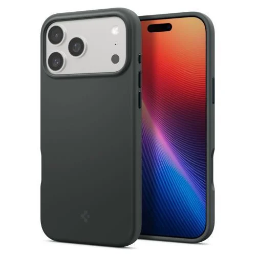 Φωτογραφία προϊόντος: Θήκη Σιλικόνης Spigen Silicone Fit Magsafe Apple iPhone 17 Pro Πράσινο N69151