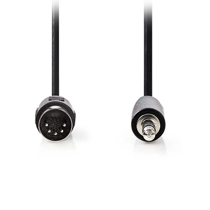 Φωτογραφία προϊόντος: NEDIS Καλώδιο DIN 5-Pin αρσ. - 3,5mm Stereo αρσ, 2.00m.