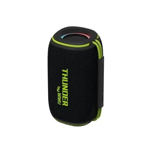 Φωτογραφία προϊόντος: Φορητό Ηχείο Bluetooth WiWU Thunder H5 TWS BT 5.3 USB MicroSD IPX6 2400mAh 15W Μαύρο N68285