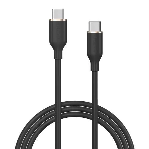 Φωτογραφία προϊόντος: Καλώδιο Σύνδεσης USB 2.0 Devia EC632 USB C σε USB C PD 60W 1.2m Jelly Μαύρο N63891