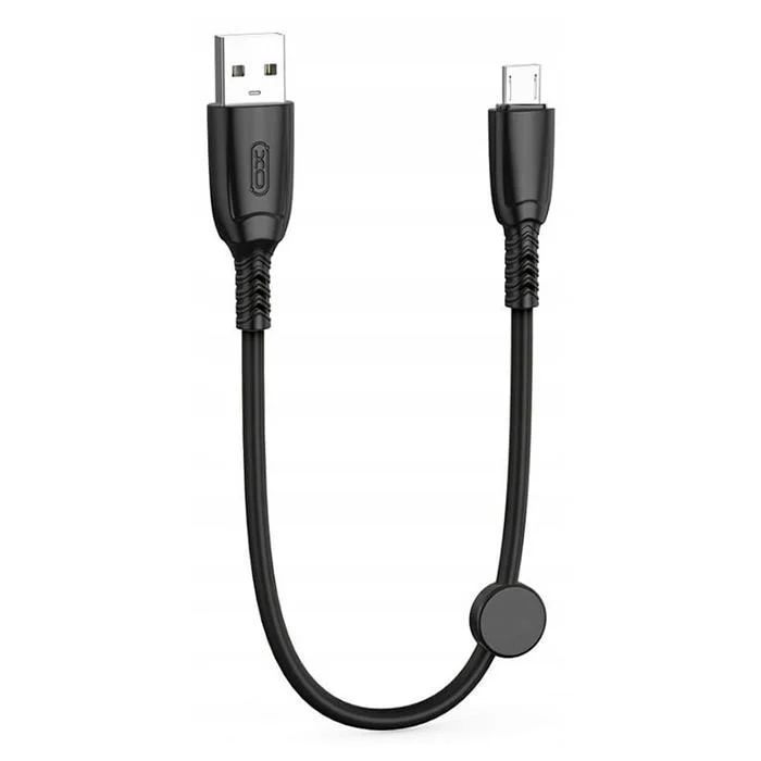 Φωτογραφία προϊόντος: XO Καλώδιο USB High-Speed Α αρσ. - MICRO USB αρσ., 0.25m σε μαύρο χρώμα