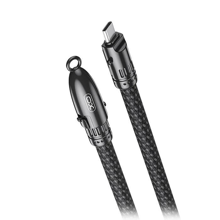 Φωτογραφία προϊόντος: XO Καλώδιο USB High-Speed Type-C αρσ. - Type-C αρσ., 0.2m σε μαύρο χρώμα