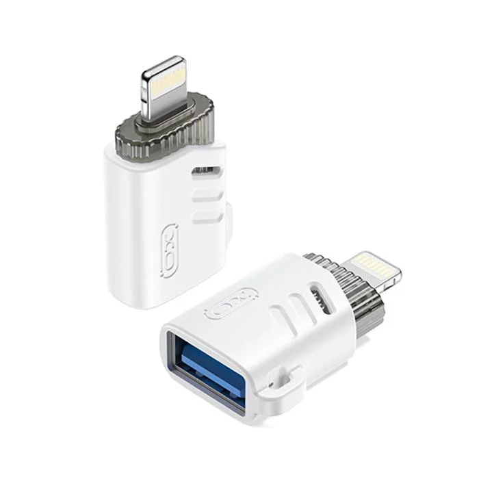 Φωτογραφία προϊόντος: XO Αντάπτορας USB High-Speed Α θηλ. - Lightning, σε λευκό χρώμα