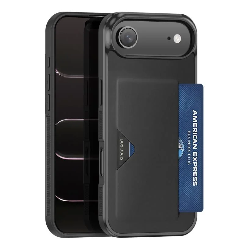 Φωτογραφία προϊόντος: Θήκη TPU PU & PC Dux Ducis Pocard Apple iPhone Air Μαύρο N69705