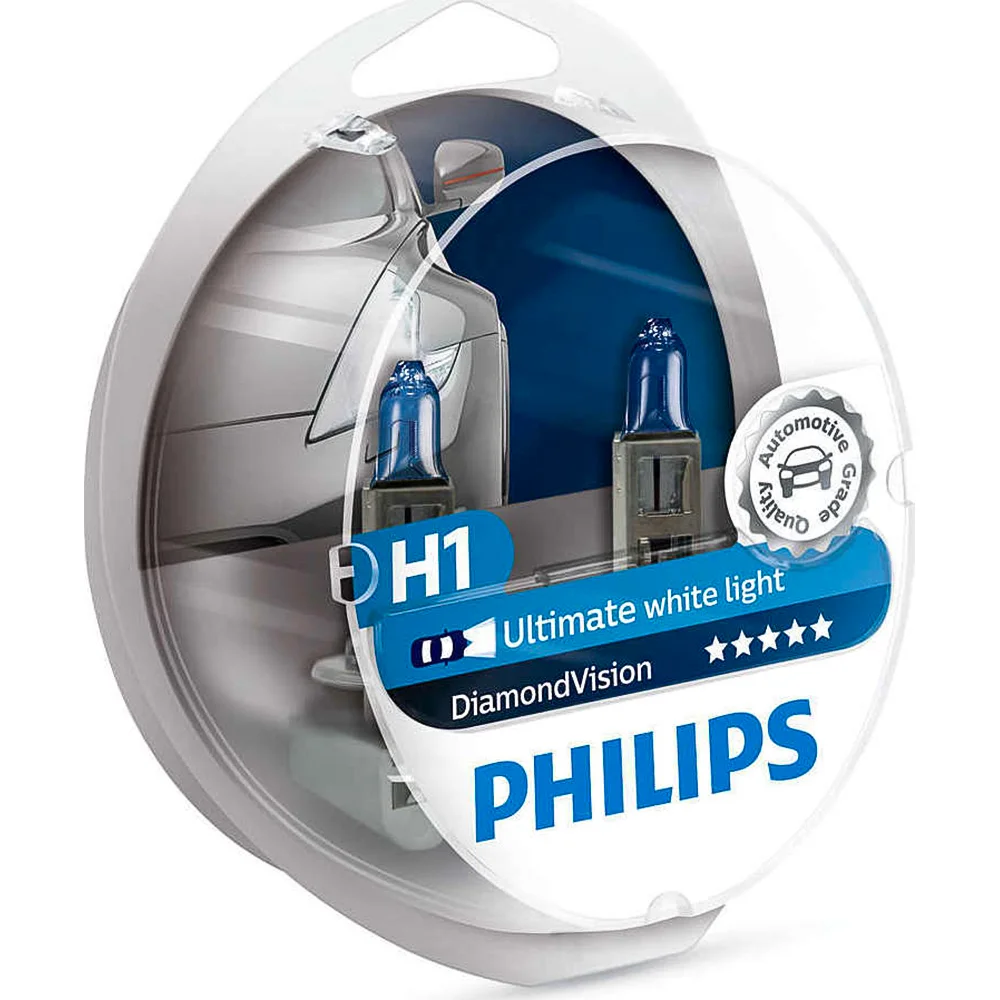 Φωτογραφία προϊόντος: Philips Diamond Vision H1 σετ λάμπες 12v/55w