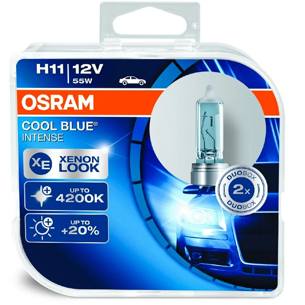 Φωτογραφία προϊόντος: OSRAM COOL BLUE INTENSE H11 SET 2TMX 64211CBI