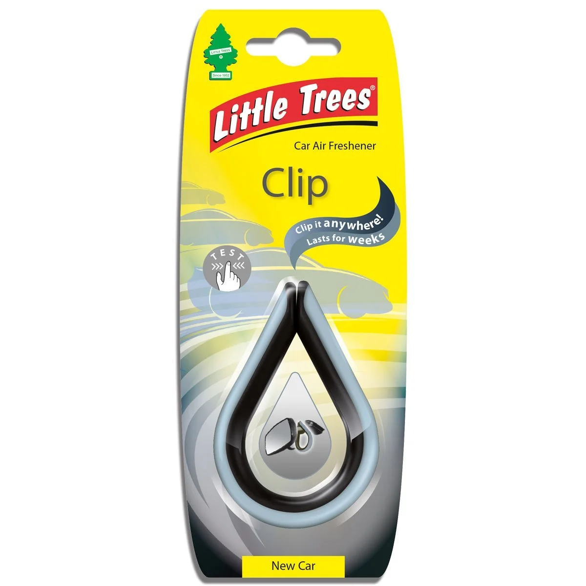Φωτογραφία προϊόντος: Little Trees Clip σε άρωμα New Car Made in USA air freshener.