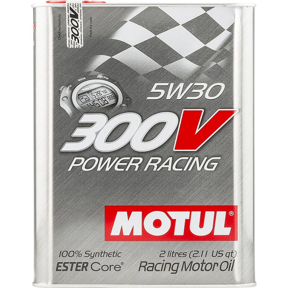 Φωτογραφία προϊόντος: ΛΑΔΙ ΑΥΤΟΚΙΝΗΤΟΥ MOTUL 300V POWER RACING 5W30 100% Συνθετικά 2lt