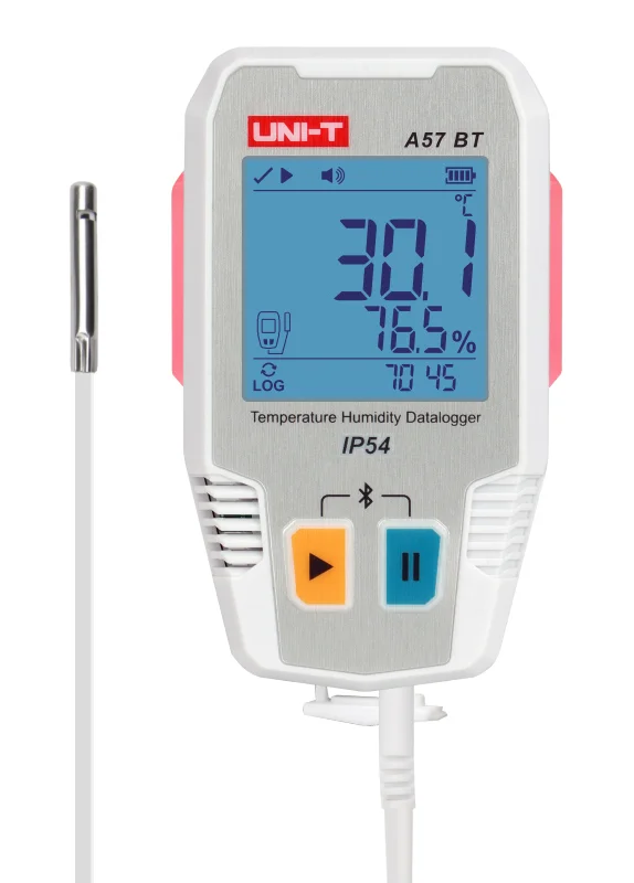 Φωτογραφία προϊόντος: Uni-T Bluetooth Temperature Humidity Datalogger A57 BT