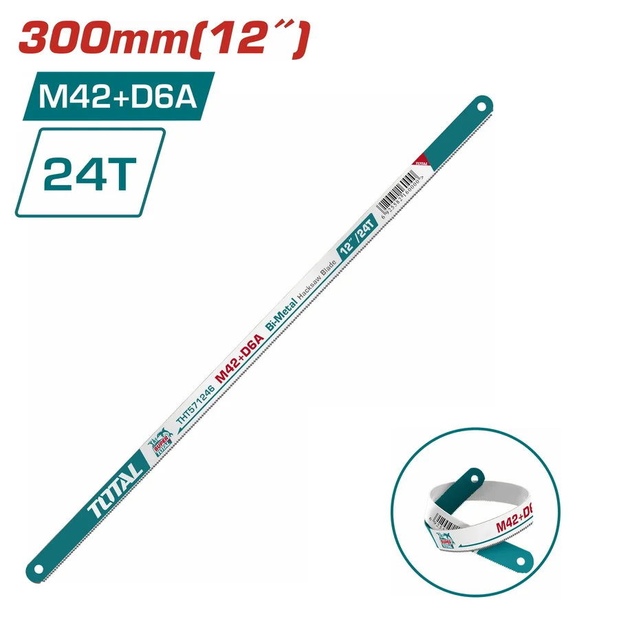 Φωτογραφία προϊόντος: TOTAL Πριονολάμα 12" Bi - metal (THT571246)