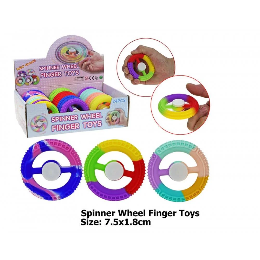 Φωτογραφία προϊόντος: FUN TRADING Fidget Spinner Ρόδα (Τυχαία επιλογή χρώματος)