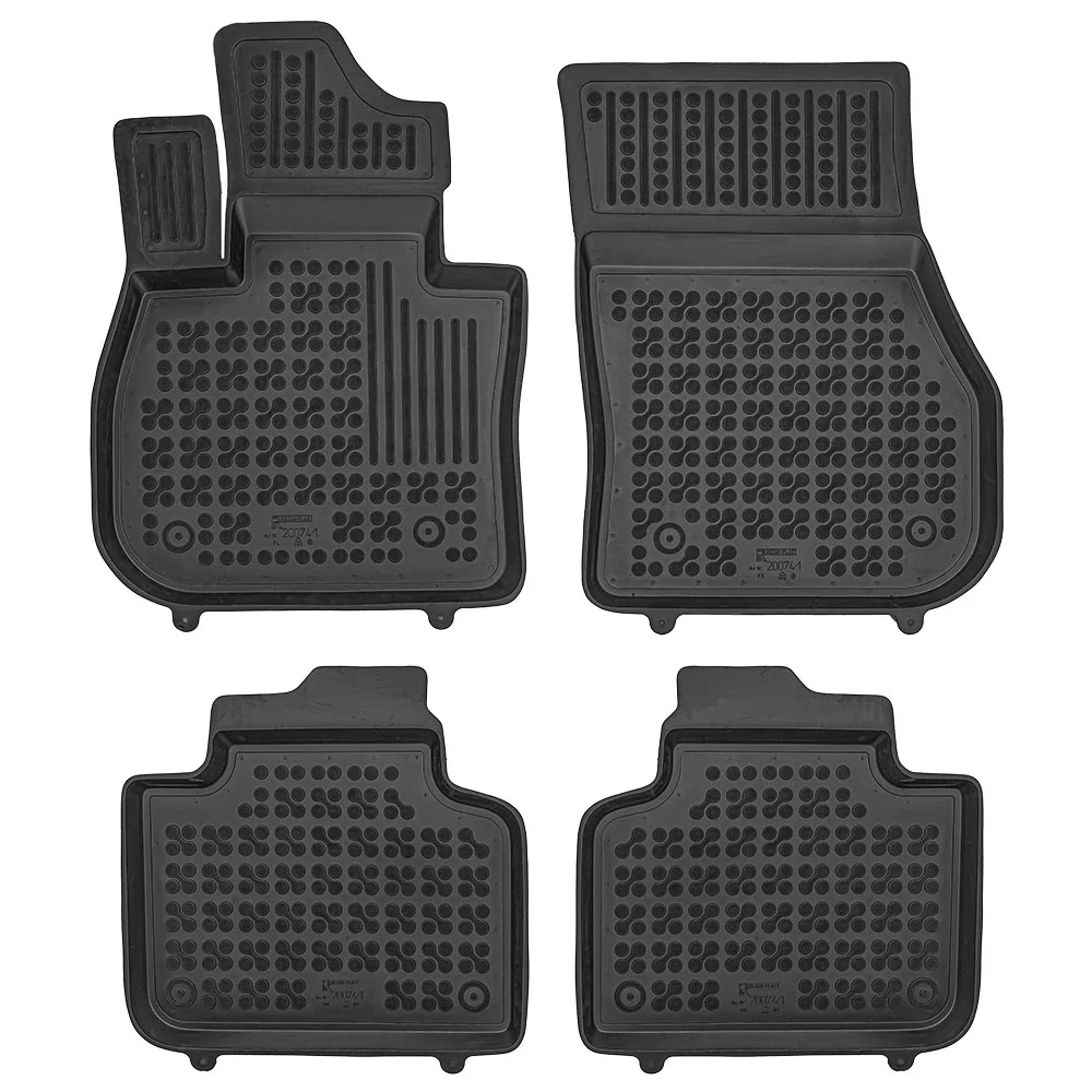 Φωτογραφία προϊόντος: BMW X1 (U11) (2022+) / BMW 2 (G42-U06) Active Tourer (2021+) λαστιχένια μαύρα πατάκια σκαφάκια Rezaw Plast - 4τμχ