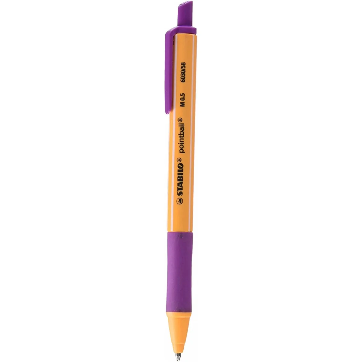 Φωτογραφία προϊόντος: 6030/58 Stabilo Στυλό Ballpoint 0.5mm Λιλά Μελάνι