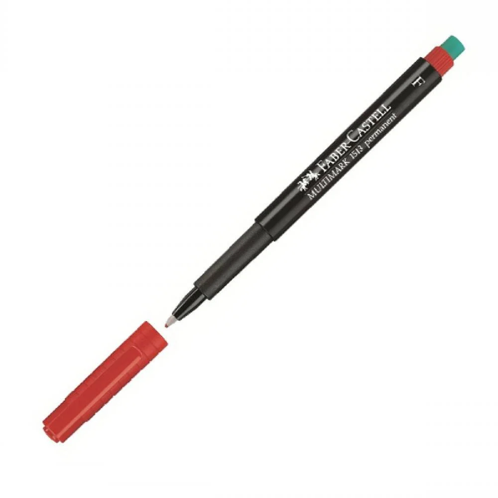 Φωτογραφία προϊόντος: Faber-Castell Ανεξίτηλος Μαρκαδόρος για CD/DVD F Κόκκινος