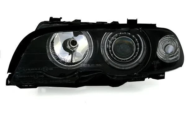 Φωτογραφία προϊόντος: OEM Φανάρια εμπρός angel eyes για BMW E46 coupe και cabrio (1999-2003) , χωρίς λάμπες (Η7) - σετ 2τμχ.