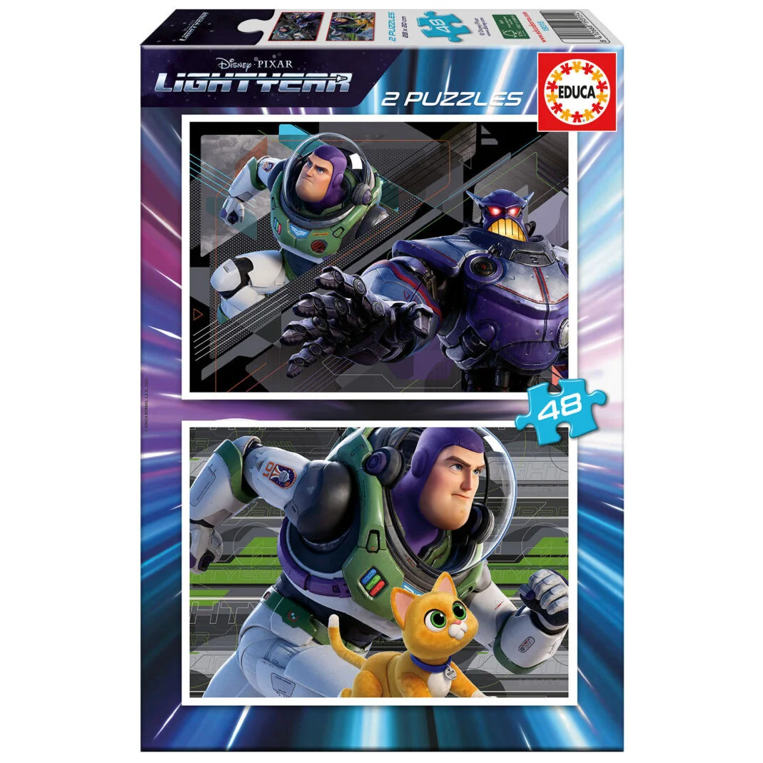 Φωτογραφία προϊόντος: EDUCA ΠΑΖΛ 2x48 ΤΕΜΑΧΙΑ LIGHTYEAR