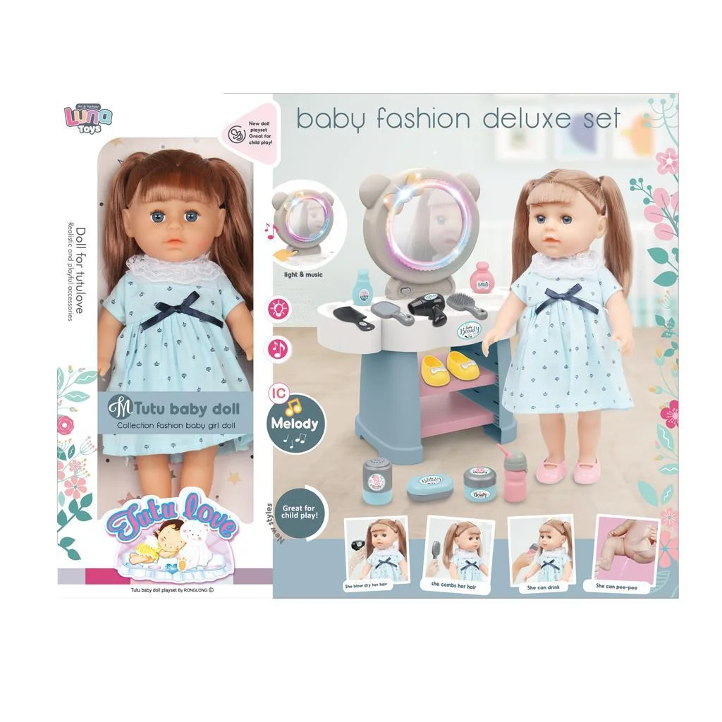 Φωτογραφία προϊόντος: Luna Toys ΚΟΥΚΛΑ 35EK ME ΕΠΙΠΛΟ ΟΜΟΡΦΙΑΣ LUNA