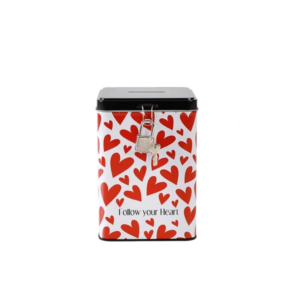 Φωτογραφία προϊόντος: XL2011B Κουμπαράς TOTAL GIFT Hearts Με Κλειδί