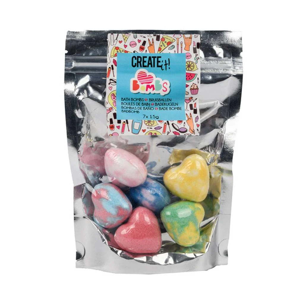 Φωτογραφία προϊόντος: 84419V2 CREATE IT! ΜΙΝΙ BATH BOMBS ΣΕ ΣΧΗΜΑ ΚΑΡΔΙΑ