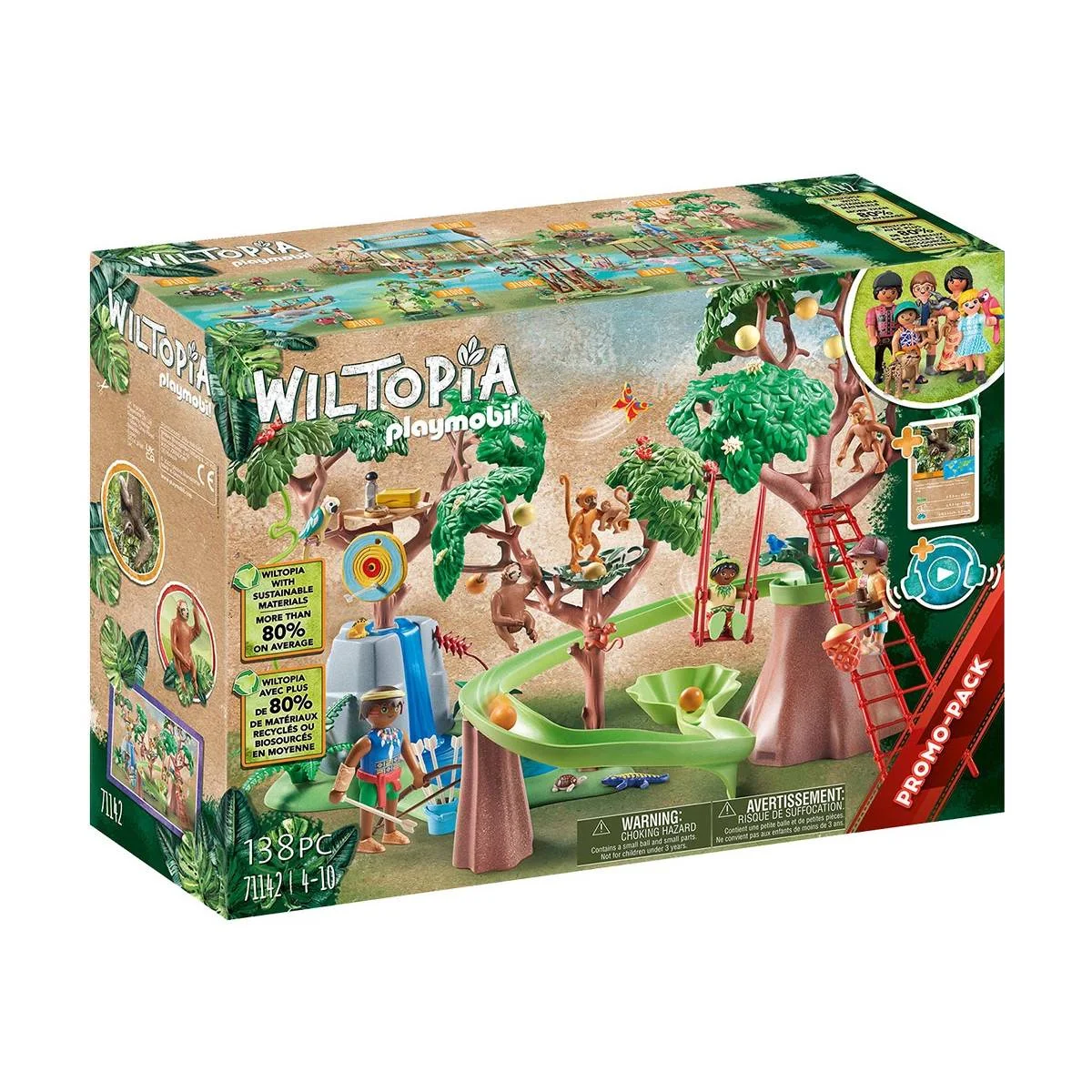 Φωτογραφία προϊόντος: Playmobil 71142 Παιδική χαρά στην Τροπική Ζούγκλα