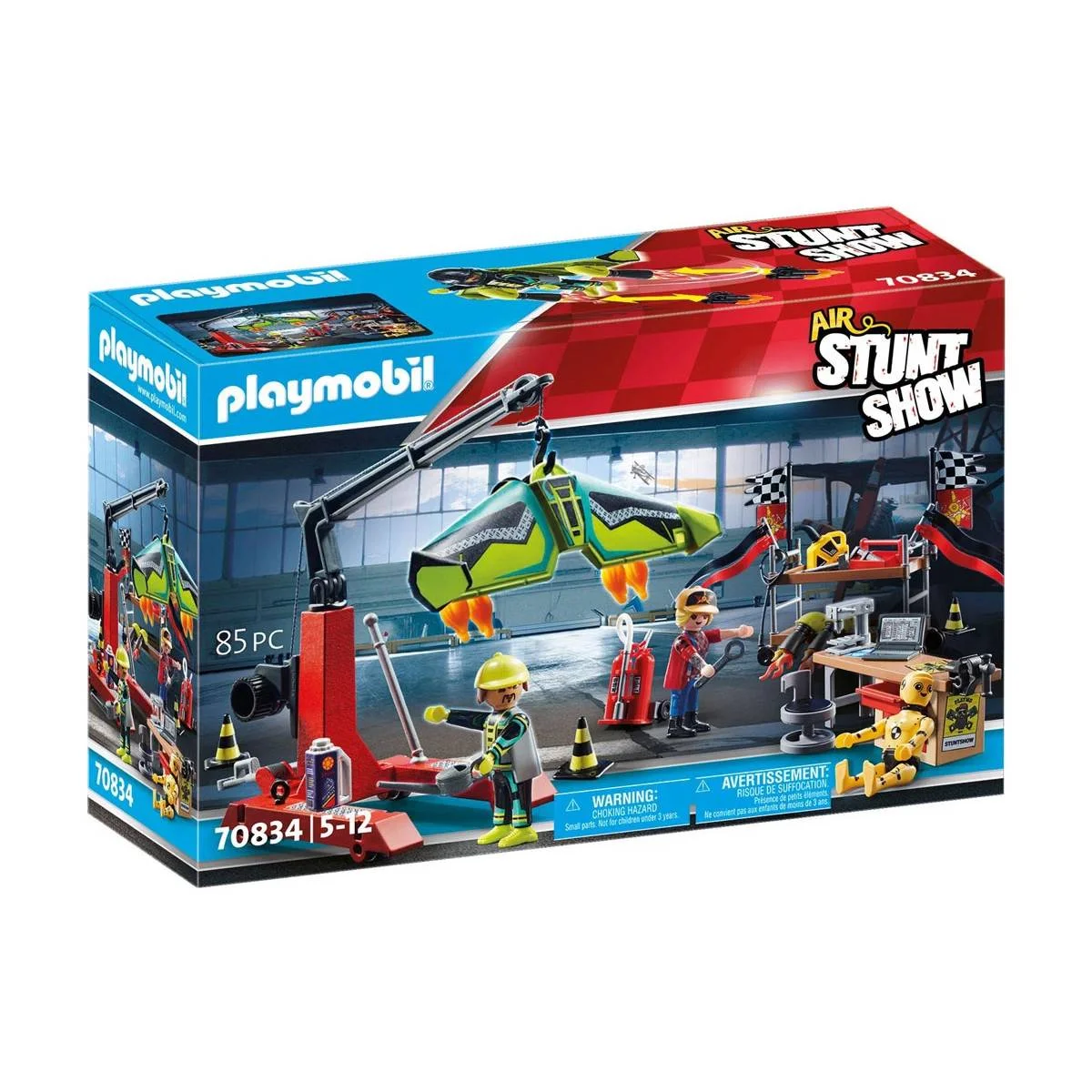 Φωτογραφία προϊόντος: Playmobil 70834 Air Stunt Show Συνεργείο επισκευών