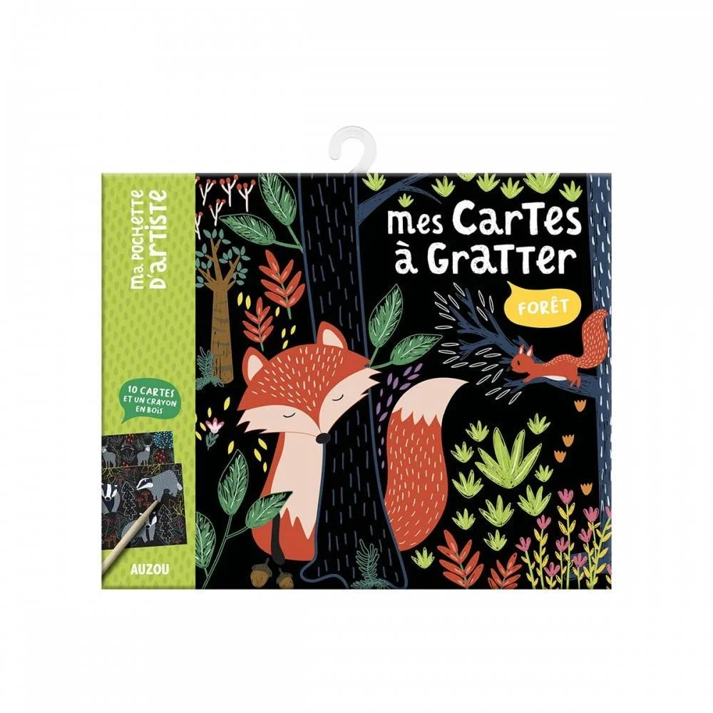 Φωτογραφία προϊόντος: AUZOU AUZ-512190 My Scratch Art Cards - In The Forest