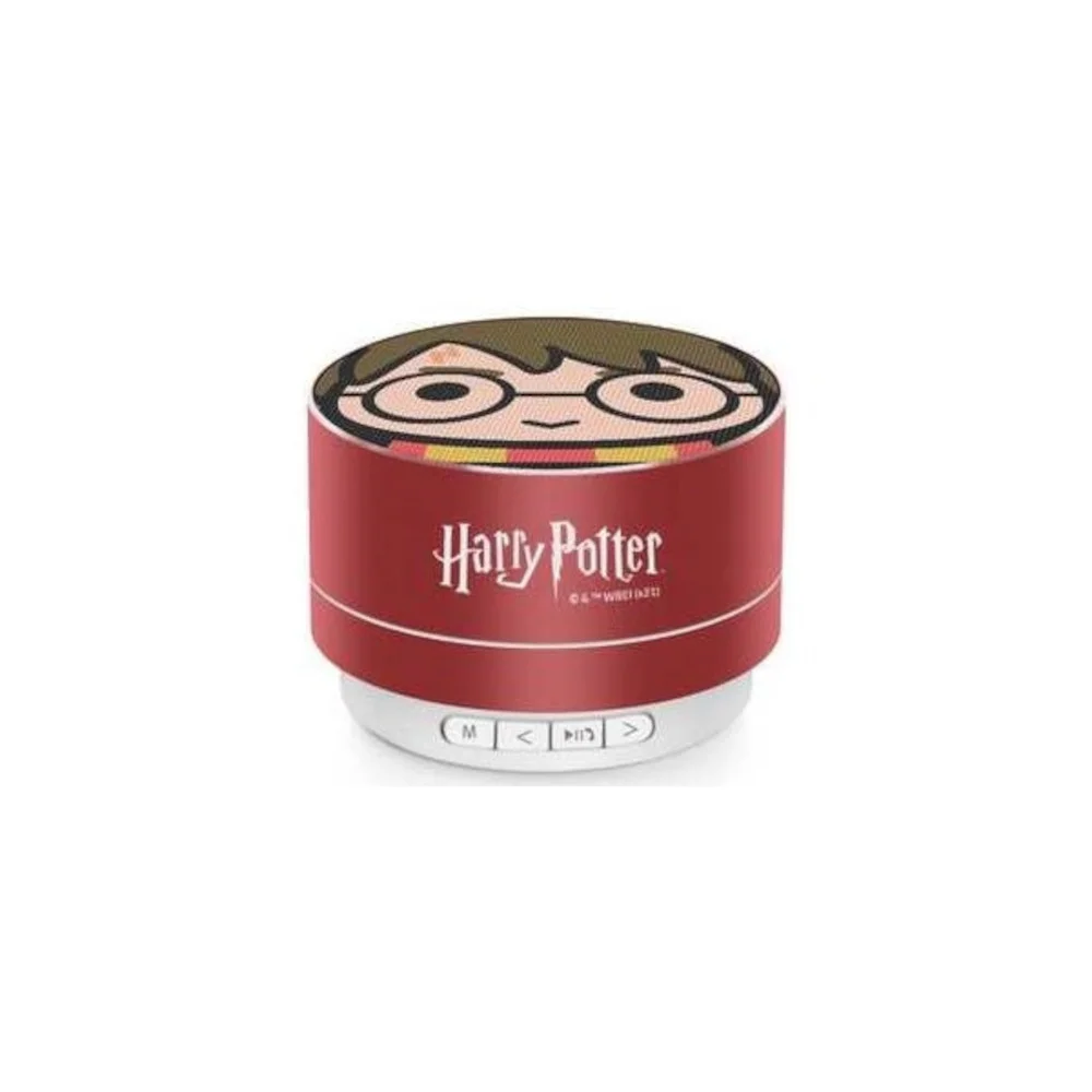 Φωτογραφία προϊόντος: BLUETOOTH ROUND SPEAKER WSPHARRY016 HARRY POTTER 024 HARRY 3W MICROSD +amp; FM RED
