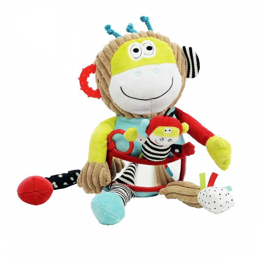 Φωτογραφία προϊόντος: DOL-95103 ΜΠΕΜΠΕ DOLCE Play And Learn Monkey 25x13x23cm