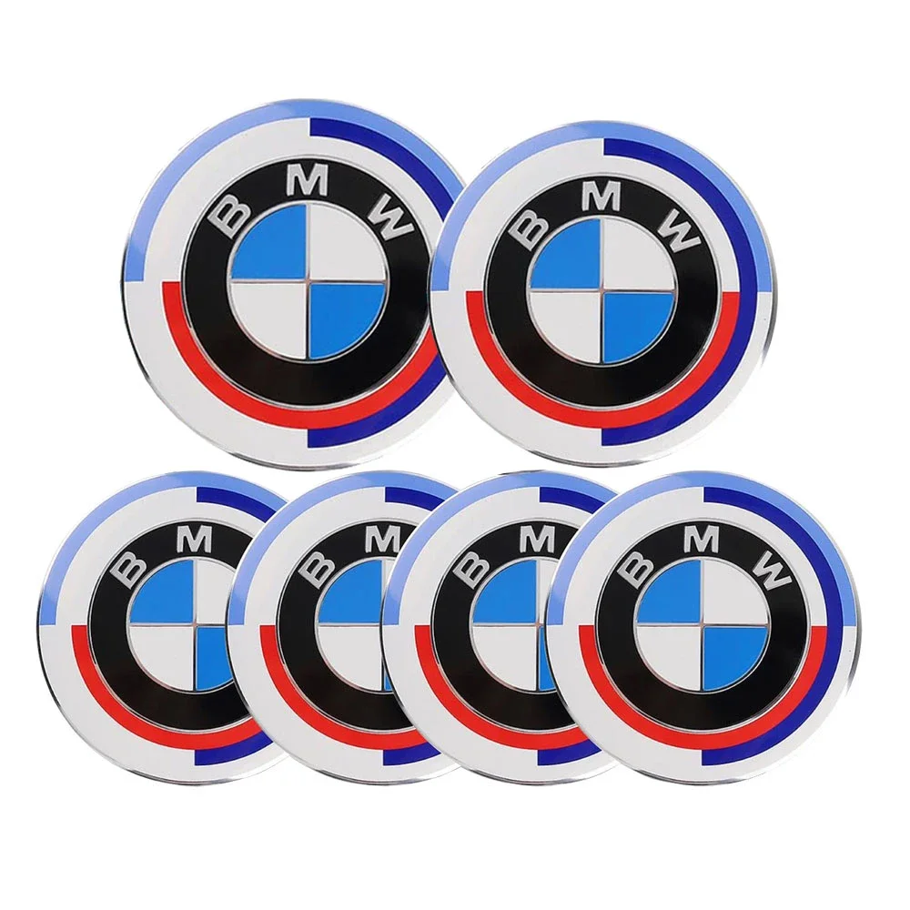 Φωτογραφία προϊόντος: OEM BMW 50th Anniversary σετ 6τμχ (καπό-ζάντες)