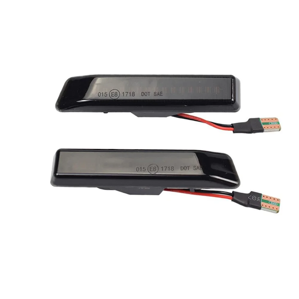 Φωτογραφία προϊόντος: OEM Led φλας φτερού για BMW E36(1996-1999) / X5 E53 - φιμέ με τρεχούμενο φλας - σετ 2τμχ
