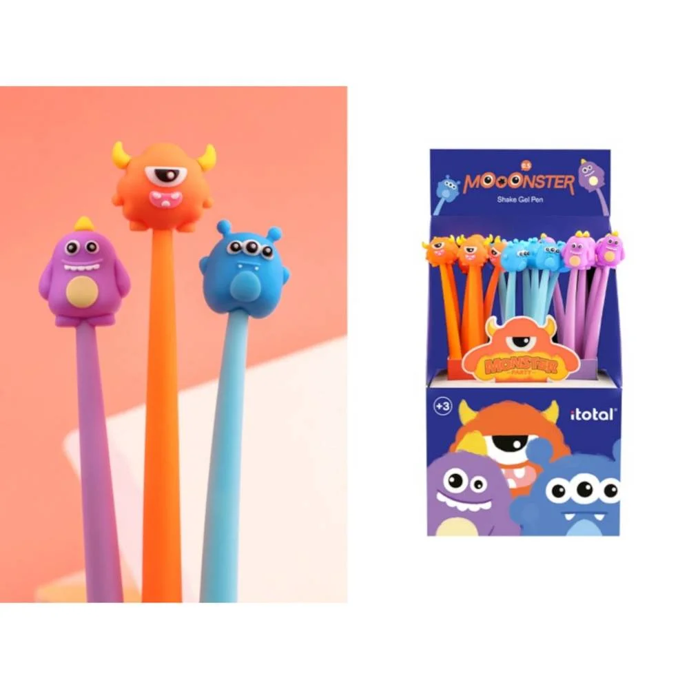 Φωτογραφία προϊόντος: ΣΤΥΛΟ TOTAL GIFT MONSTER FLEXIBLE 25cm (ΤΥΧΑΙΑ ΕΠΙΛΟΓΗ ΣΧΕΔΙΟΥ)
