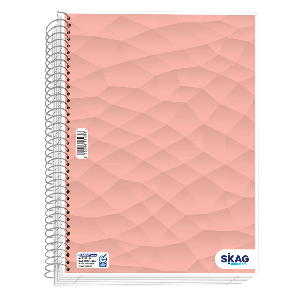 Φωτογραφία προϊόντος: Skag 231879-UNIVERSITY LAMINATED A4 1Θ Ν2341 (ΤΥΧΑΙΑ ΕΠΙΛΟΓΗ ΧΡΩΜΑΤΟΣ)