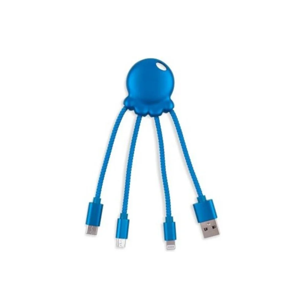 Φωτογραφία προϊόντος: XP61040.16BO XOOPAR OCTOPUS MULTI USB CABLE BLUE